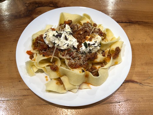 Lamb Ragu with Pappardelle